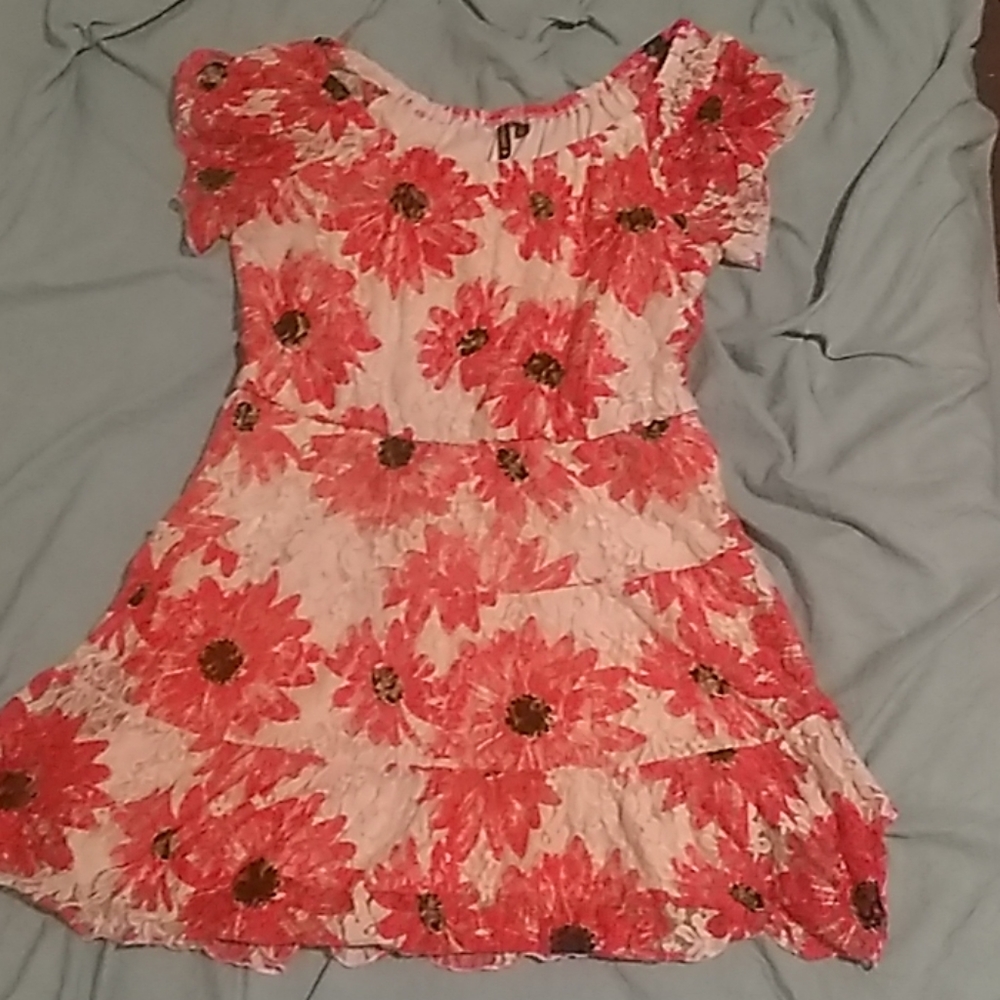 Floral short dress